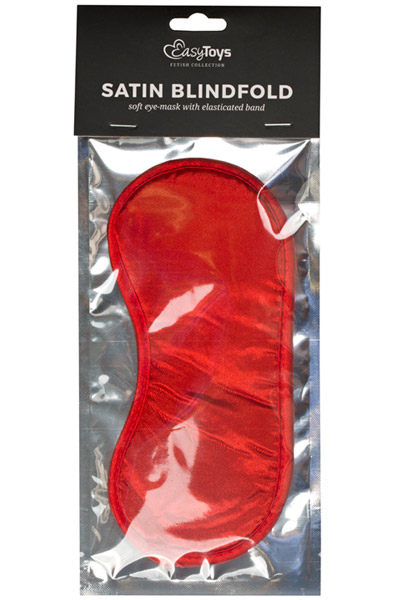 Easytoys Red Satin Eye Mask - Užliejimas 2