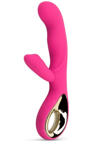 Easytoys Tarzan Vibrator Pink 19 cm - Triušio vibratorius 1