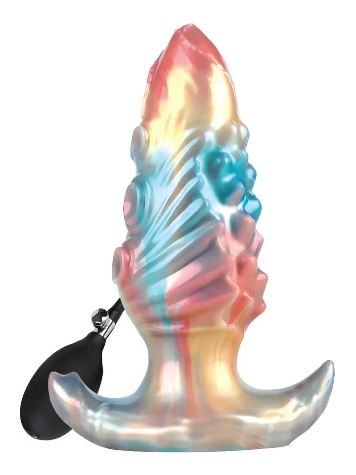 Ebon Leviathan Inflatable Monster Anal Plug 18 cm - Pripučiamas analinis kaištis 1 [full]