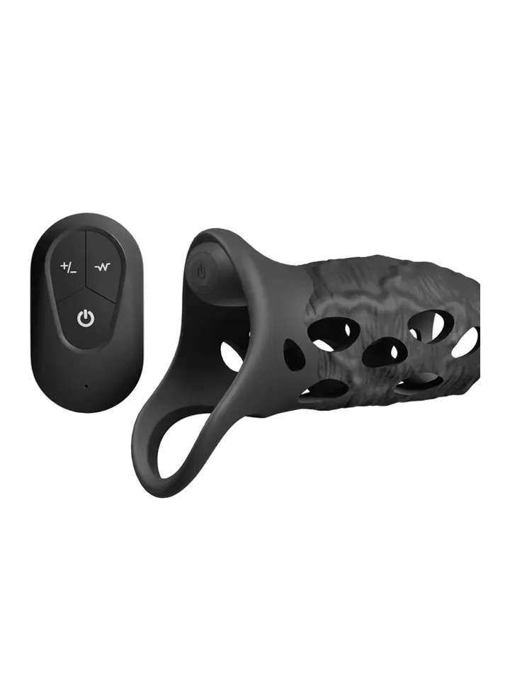 Edge Sleeve With Remote - Vibruojantis varpos plėtra 1 [full]