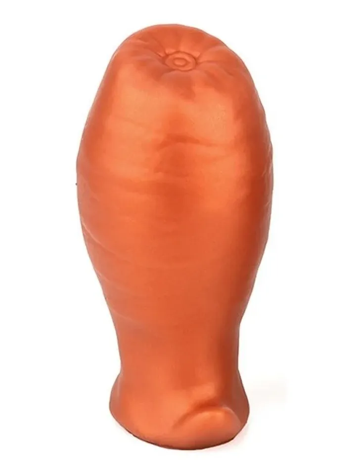 Egg Ass Plug Orange 10,5 cm - XL ButtPug 1 [full]