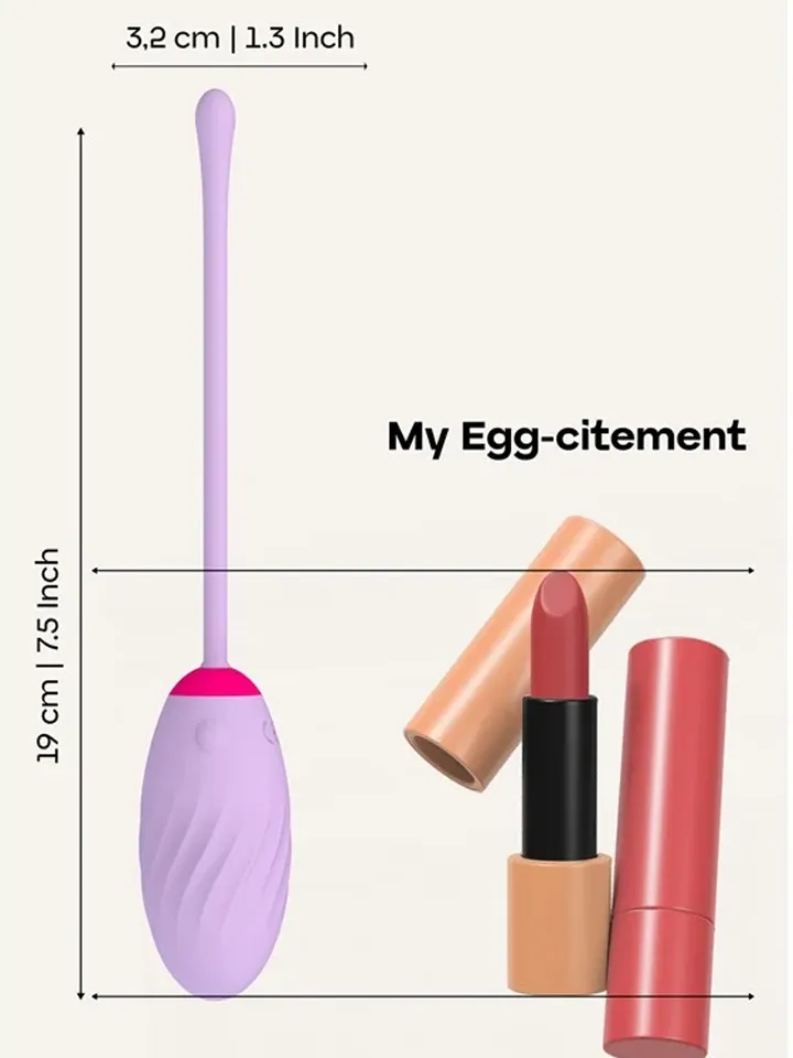 Eggcitement Wearable Vibrating Egg - Vibruojantis kiaušinis 3 [full]