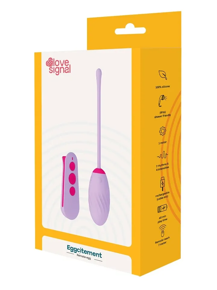 Eggcitement Wearable Vibrating Egg - Vibruojantis kiaušinis 4 [full]