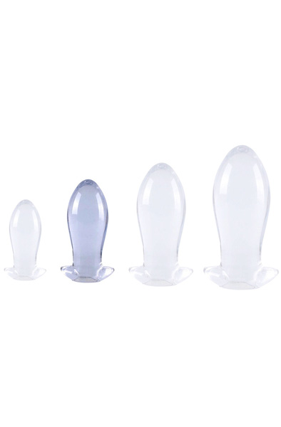 Eggplay Clear Transparent Plug 13,5 cm - XL ButtPug 2