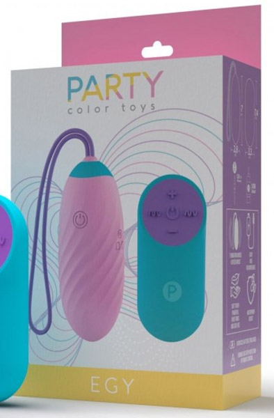 Egy Pink Vibrating Egg With Remote Control - Vibruojantis kiaušinis 4