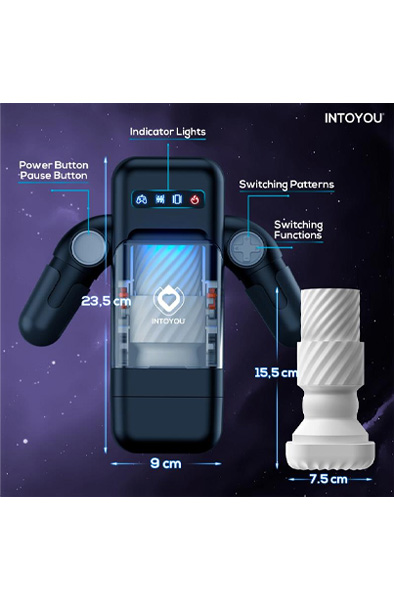Elon Intelligent Masturbator With Heat, Up & Down Movement - Automatinis masturbatorius 4