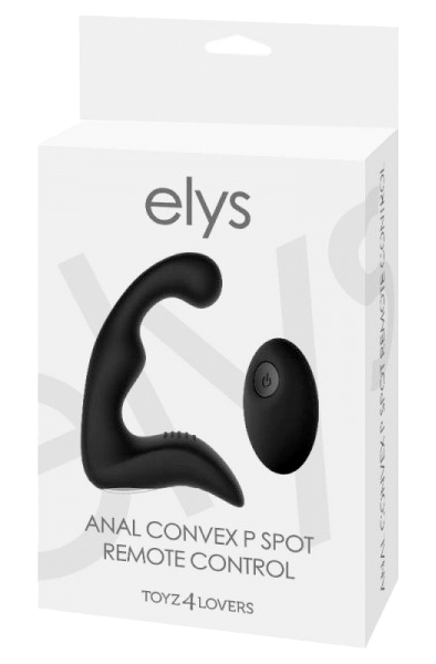 Elys Anal Convex P-spot Remote Control - Nuotolinio valdymo prostatos vibratorius 4