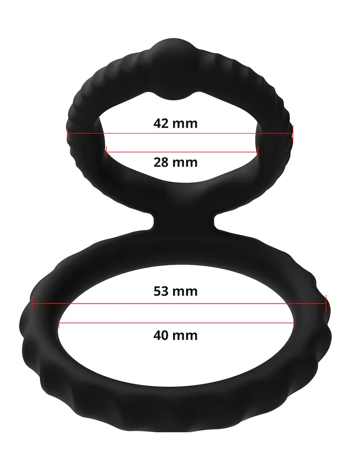 Erection Ring For Penis & Balls - Varpos ir kapšelio žiedai 2 [full]