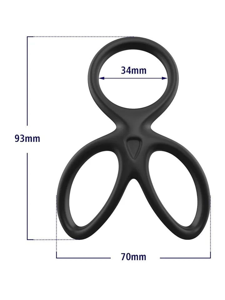 Erection Ring For Penis & Balls - Varpos ir kapšelio žiedai 4 [full]