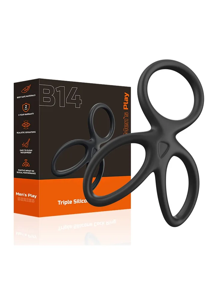 Erection Ring For Penis & Balls - Varpos ir kapšelio žiedai 5 [full]