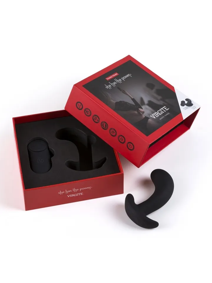Ergonomic Prostate Vibrator With Remote - Prostatos vibratorius 3 [full]