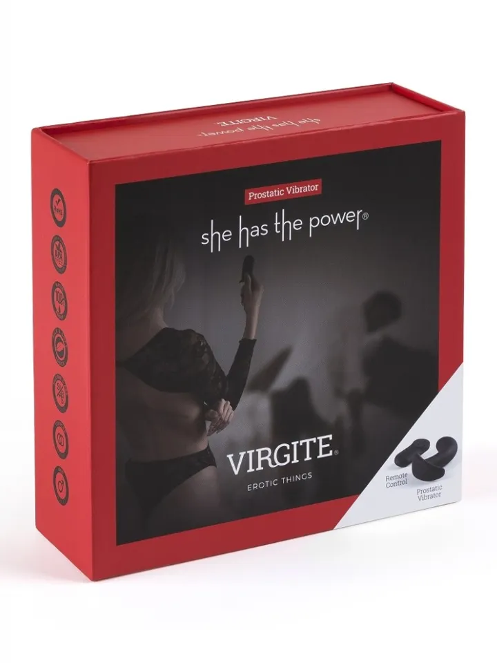 Ergonomic Prostate Vibrator With Remote - Prostatos vibratorius 4 [full]