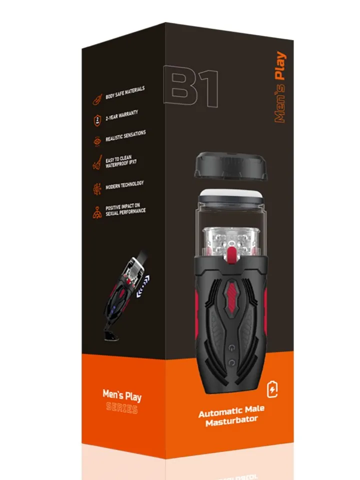 Erospace B1 Thrusting & Rotating Masturbator - Automatinis masturbatorius 4 [full]