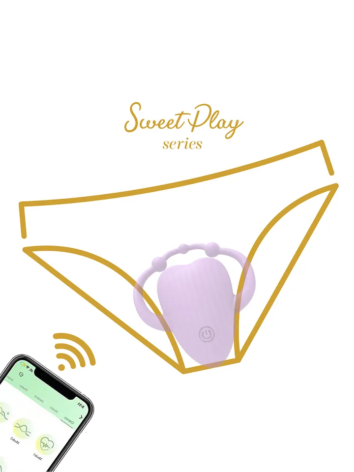 Erospace Discreet App-controlled Vibrator - APP kontroliuojamas klitorio stimuliatorius 3 [full]