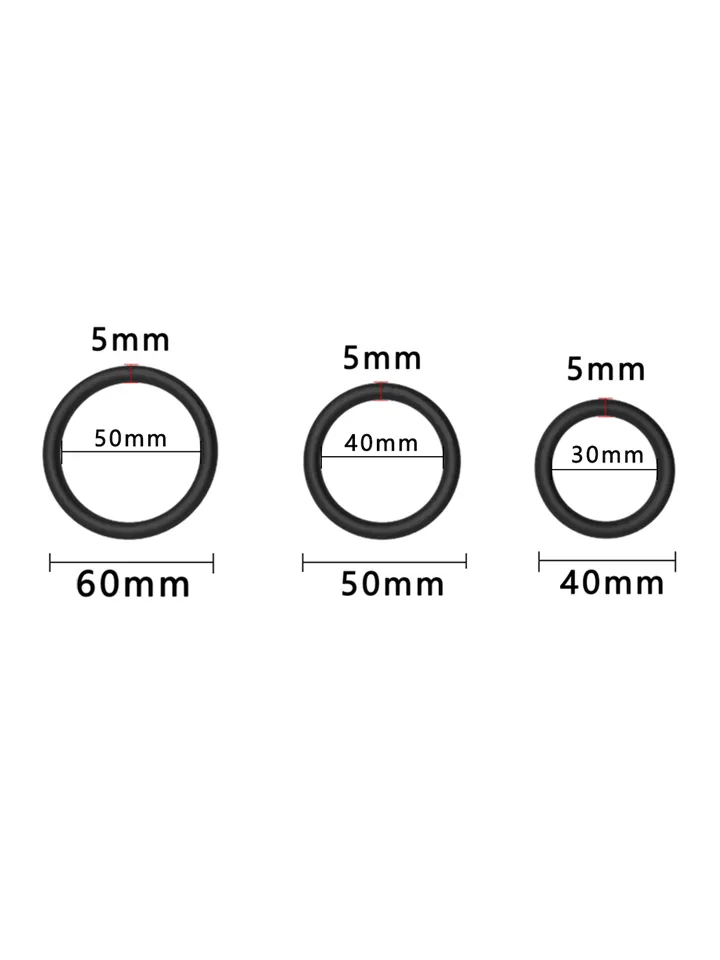 Erospace Erection Rings Set - Gaidžio žiedo rinkinys 2 [full]