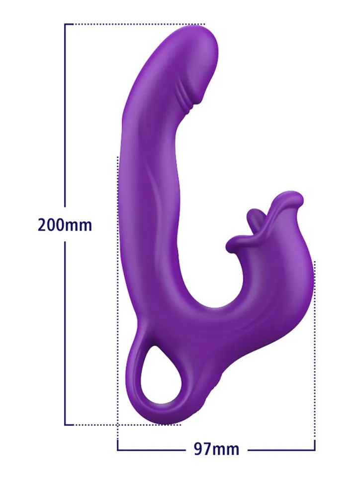 Erospace G-spot Vibrator With Clitoral Stimulation - Vibratorius 6 [full]