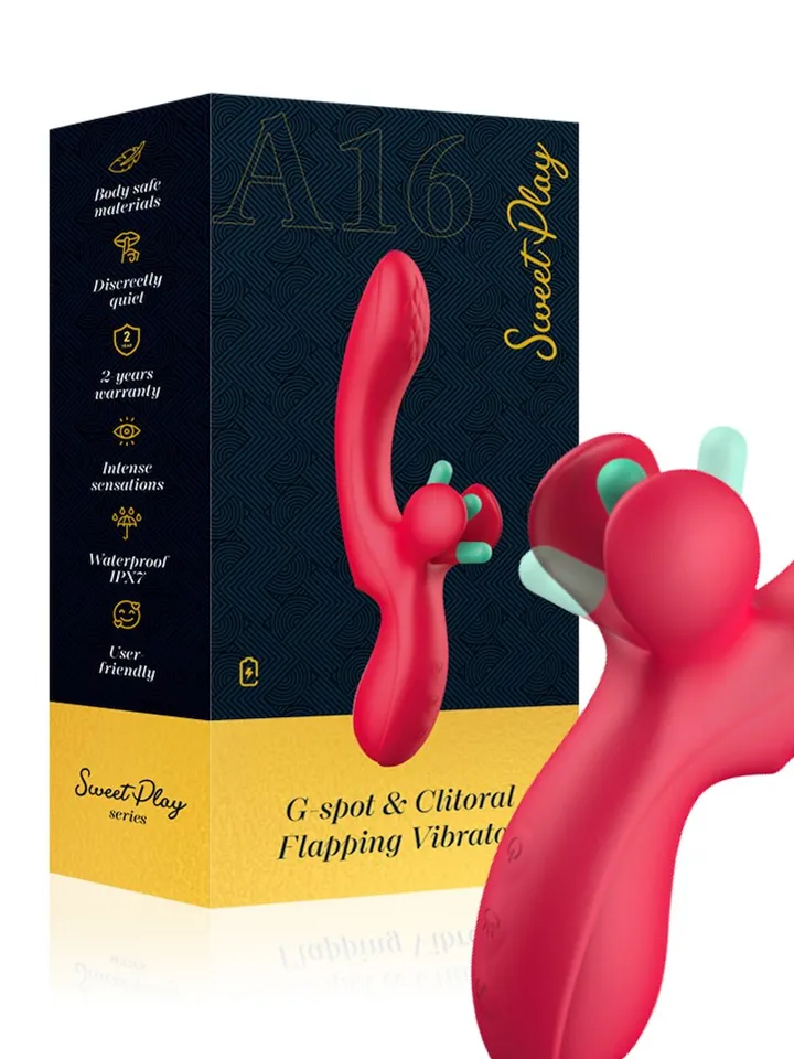 Erospace G-spot Vibrator With Moving Tongue - Triušio vibratorius 4 [full]