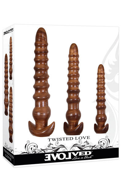 Evolved Twisted Love Plug Set - Analinis kištuko rinkinys 3