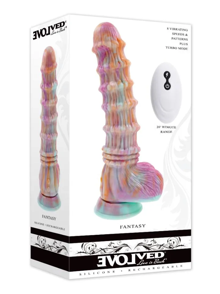 Evolved Vibrating Fantasy Dildo 27,6 cm - Dragon dildo 5 [full]
