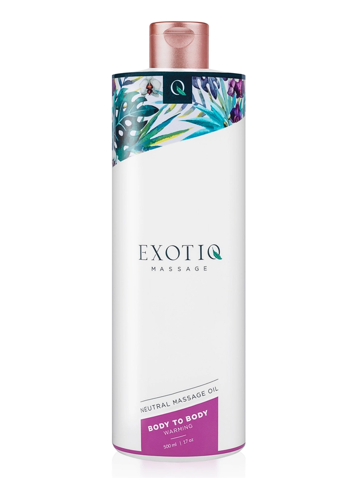 Exotiq Body To Body Warming Massage Oil 500 ml - Masažinis aliejus 1 [full]