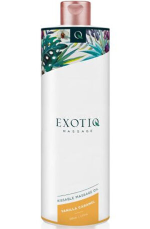 Exotiq Massageoil Vanilla Caramel 500 ml - Masažo aliejaus vanilės karamelė 1