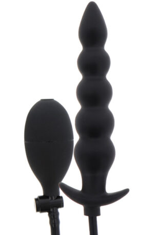 Extreme Inflatable Ribbed Plug 25 cm - Pripučiamas analinis kaištis 1