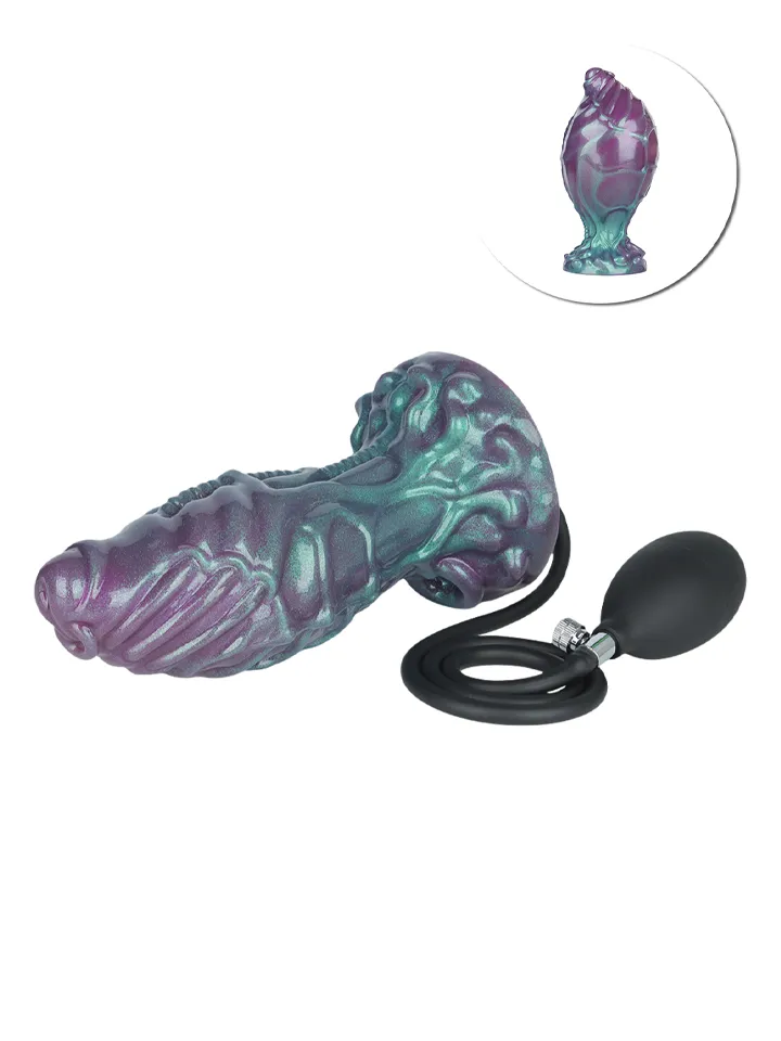 Fantasy Beast Inflatable Butt Plug 20 cm - Pripučiamas analinis kaištis 1 [full]