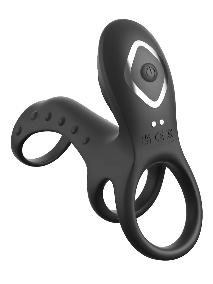 Fantasy C-Ringz Ultimate Couples Cage Pro - Vibruojantis gaidžio žiedas 1 [full]