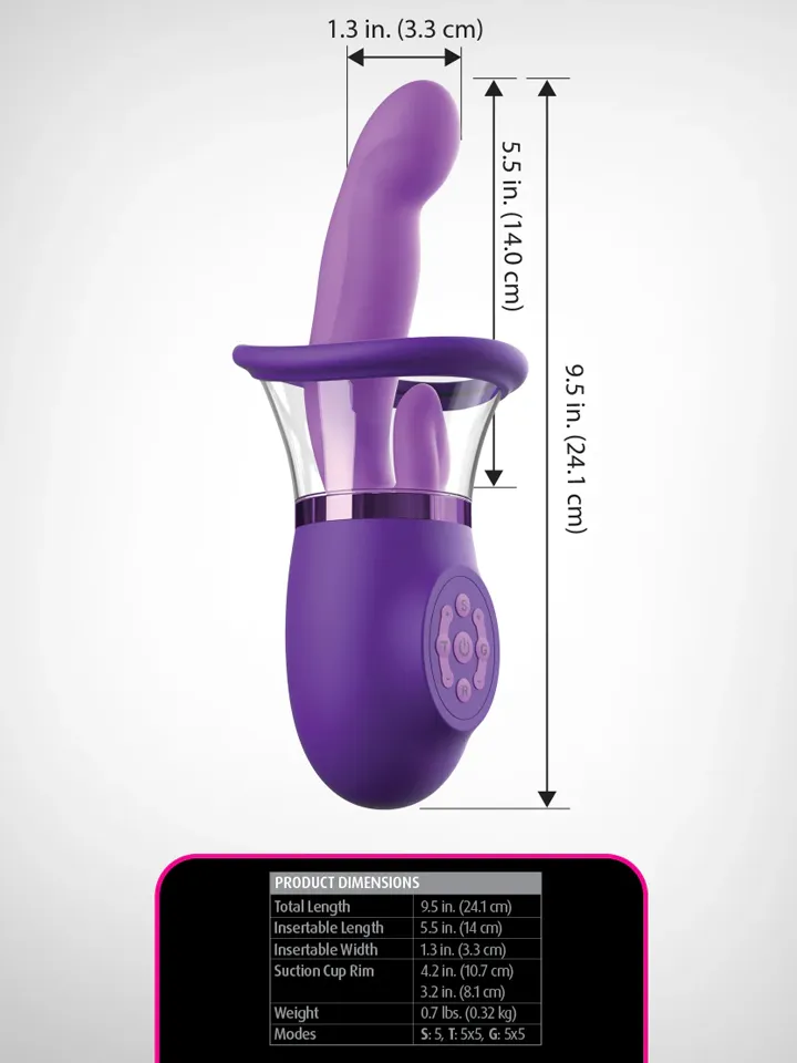 Fantasy For Her Ultimate Pleasure Pro Plus - G taško vibratorius 4 [full]