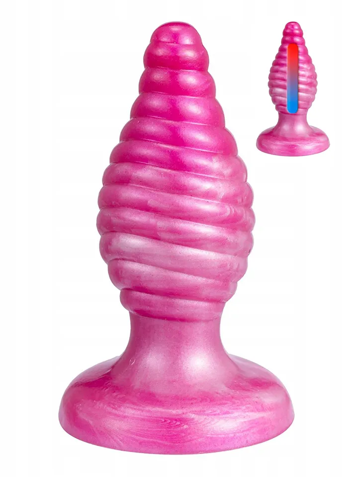 Fantasy Plugs Liquid Silicone Cherry - Analinis kištukas 1 [full]