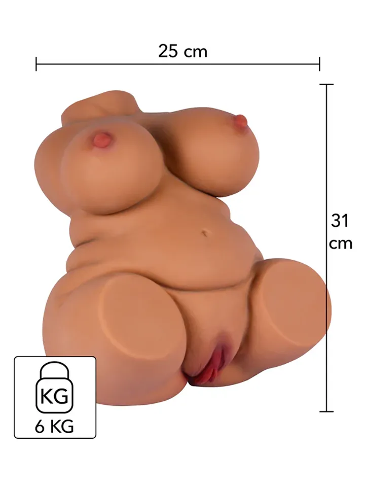 Fat Fuck Queen 6 kg - Sekso lėlė 5 [full]
