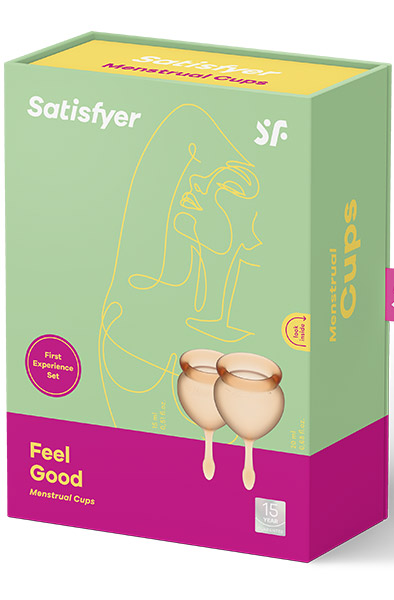 Feel Good Menstrual Cup Orange - Menstruaciniai puodeliai 3