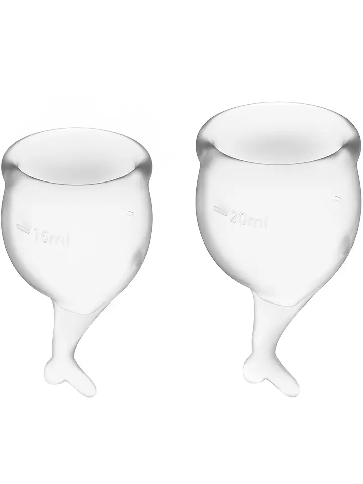 Feel Secure Menstrual Cup Transparent - Menstruaciniai puodeliai 3