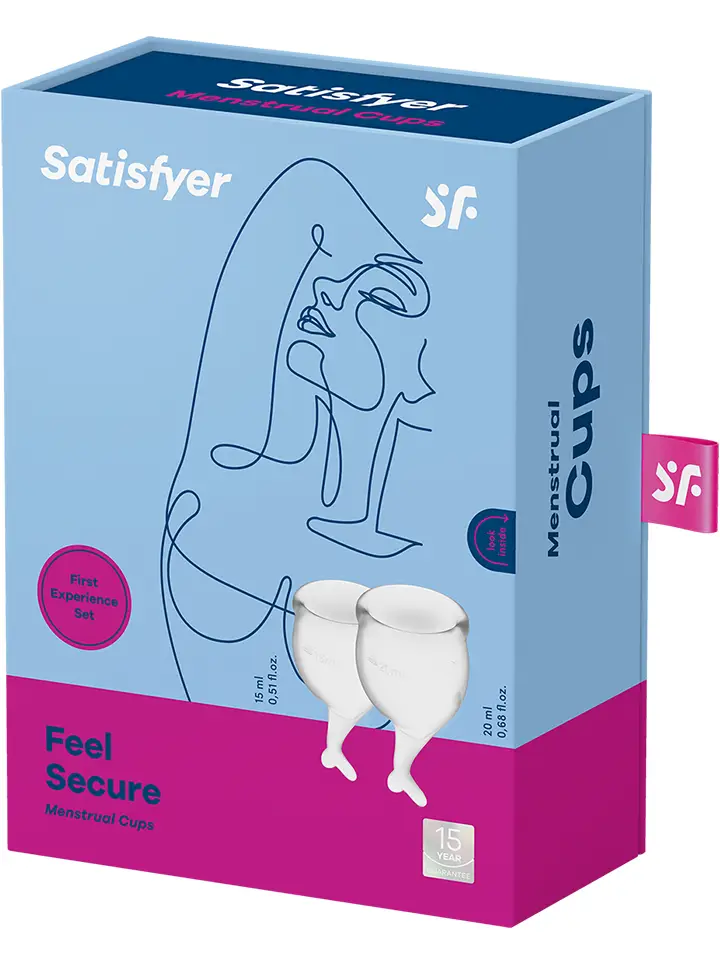 Feel Secure Menstrual Cup Transparent - Menstruaciniai puodeliai 4
