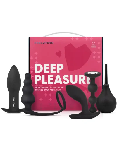 FeelzToys Deep Pleasure Anal Kit - Analinis kištuko rinkinys 7