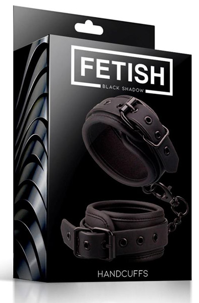 Fetish Black Shadow Handcuffs - Antrankiai 3