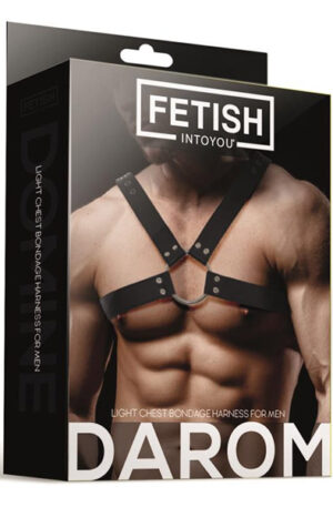 Fetish Darom Light Chest Bondage Harness - Vergavimas sele 1