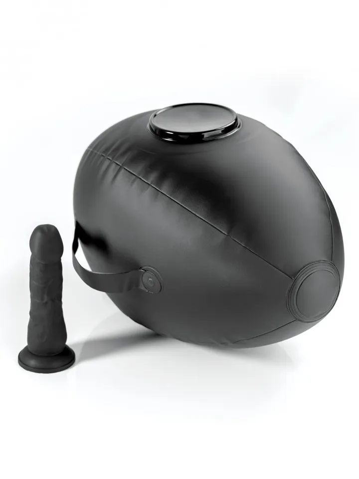 Fetish Fantasy Body Dock Inflatable Love Ball - Pripučiama sėdynė su dildo 2 [full]