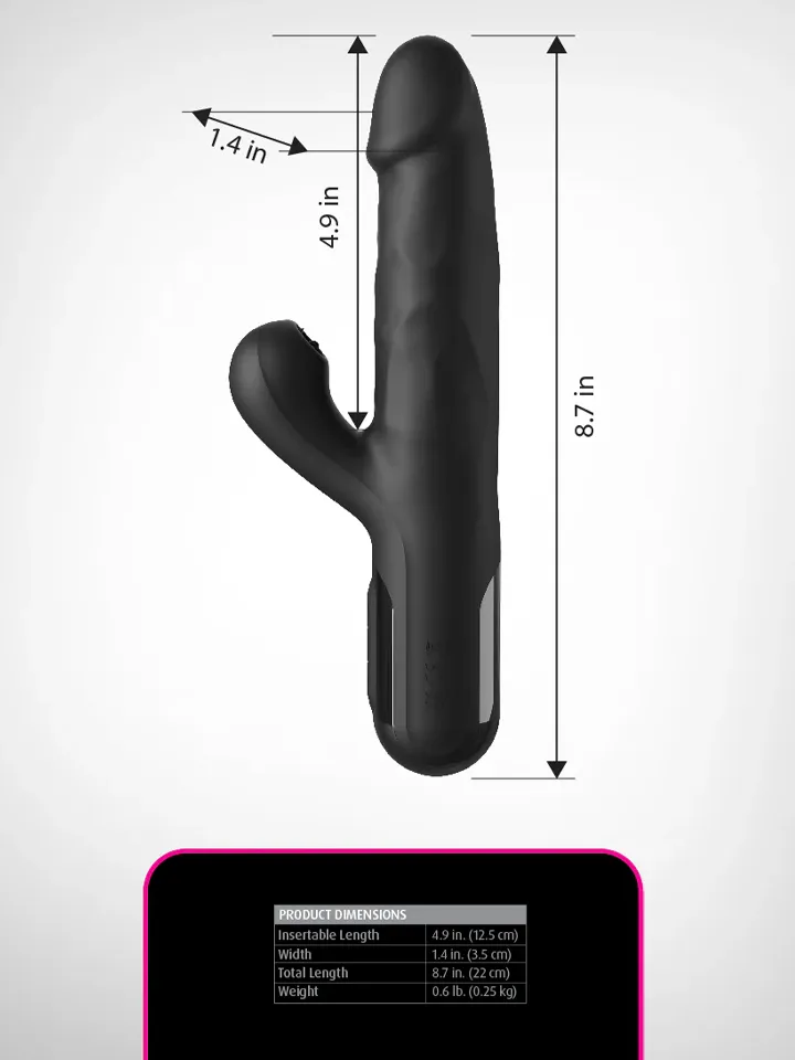 Fetish Fantasy Series Sonix Silicone Thruster - Triušio vibratorius 4 [full]