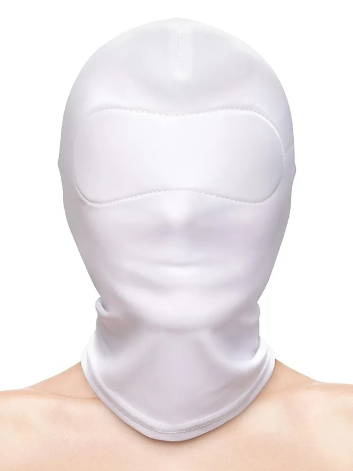 Fetish & Fashion Closed Hood White - BDSM kaukė 1 [full]