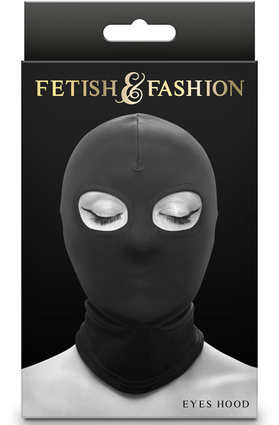 Fetish & Fashion Eyes Hood Black - BDSM kaukė 2