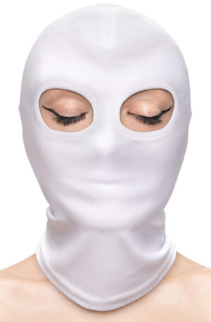 Fetish & Fashion Eyes Hood White - BDSM kaukė 1