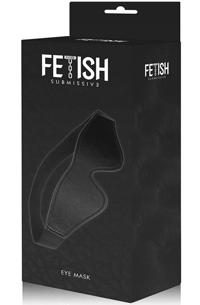 Fetish Submisive Mask Vegan Leather - Užliejimas 2