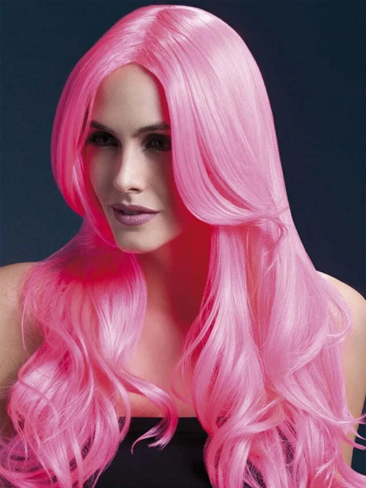 Fever Khloe Wig Neon Pink - Perukas 1 [full]