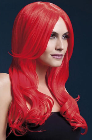 Fever Khloe Wig Neon Red - Perukas 1