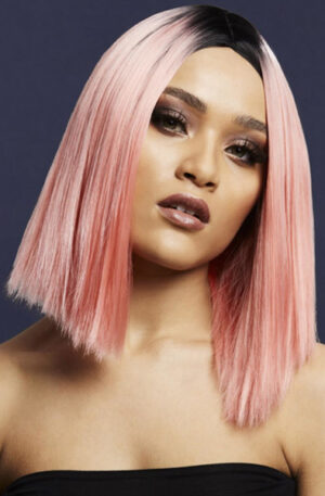 Fever Kylie Wig Two Toned Blend Coral Pink - Perukas 1