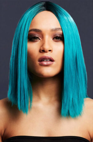 Fever Kylie Wig Two Toned Blend Teal - Perukas 1