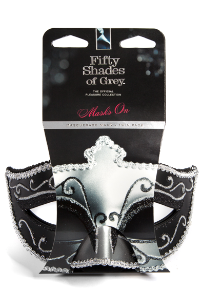 Fifty Shades of Grey Masks On Masquerade Mask Twin Pack - BDSM kaukė 2