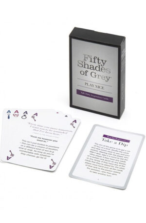Fifty Shades of Grey Talk Dirty Inspiration Cards - Kortų žaidimas 1