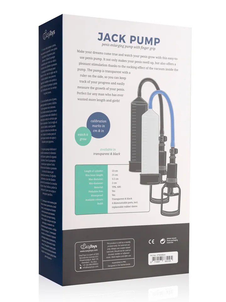 Finger Grip Penis Pump Black - Varpos siurblys 4 [full]